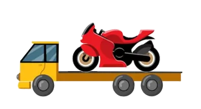 Przewóz na lawecie motocykli